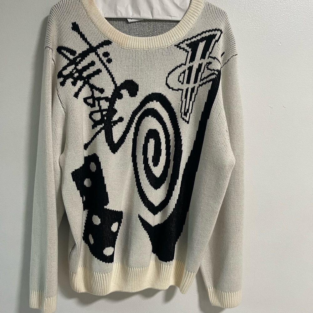 Nike x stussy knit sweater